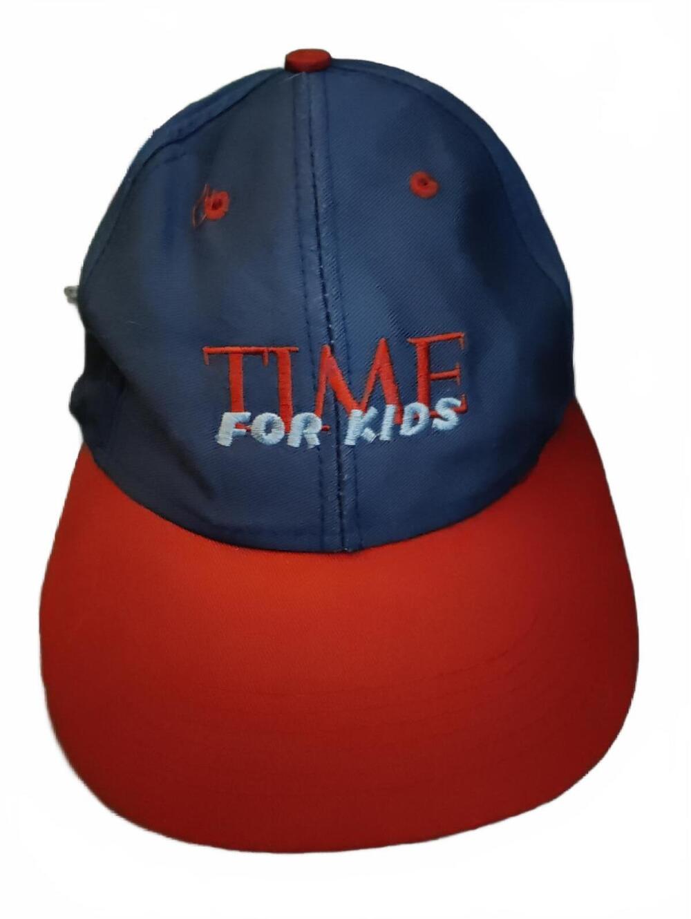 Time Magazine for Kids youth snapback hat - logo 7 - EUC